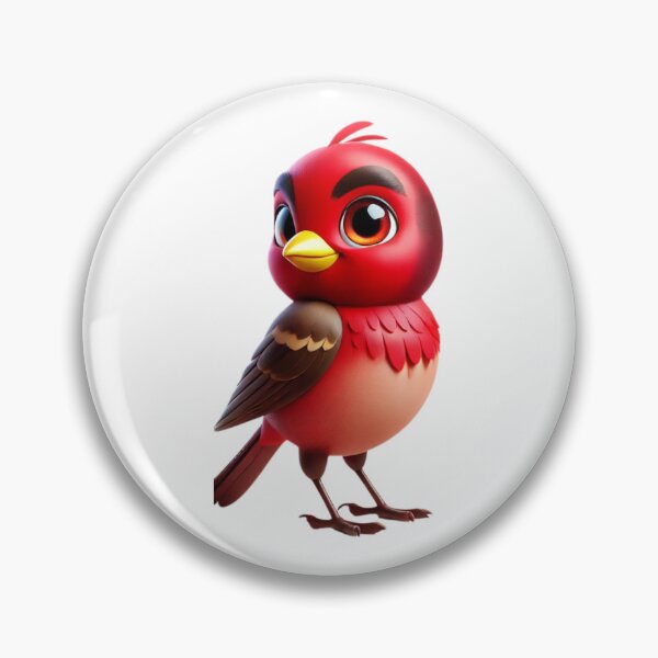 Item preview, Adorable Red Finch 1 designed and sold by Sillytoe.