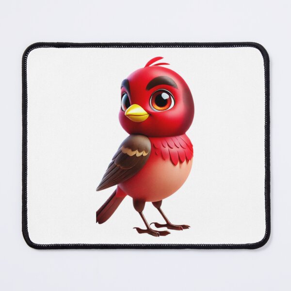 Item preview, Adorable Red Finch 1 designed and sold by Sillytoe.