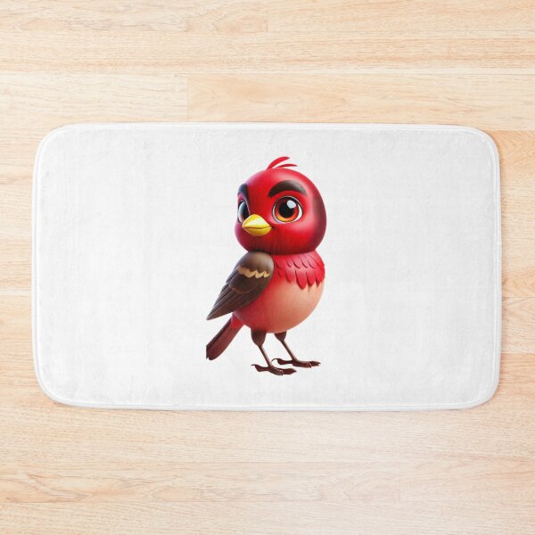 Item preview, Adorable Red Finch 1 designed and sold by Sillytoe.