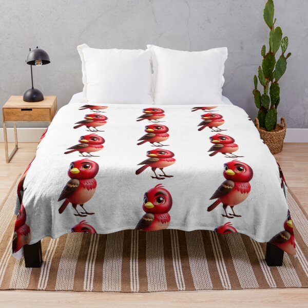 Item preview, Adorable Red Finch 1 designed and sold by Sillytoe.