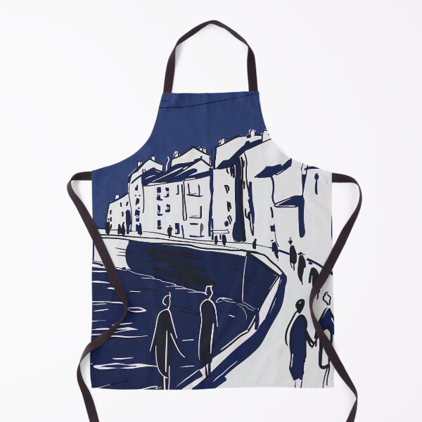 Item preview, Bristol, England, United Kingdom - Blue Abstract Art designed and sold by shadow-bloom.
