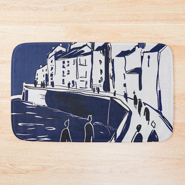 Item preview, Bristol, England, United Kingdom - Blue Abstract Art designed and sold by shadow-bloom.
