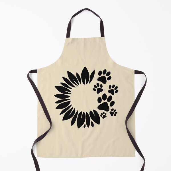 Item preview, Bold Sunflower Paw Print designed and sold by Corvoria.