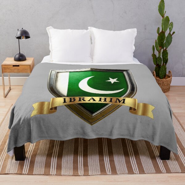 Item preview, Ibrahim Pakistan Family Name Shield designed and sold by Highlandkings.