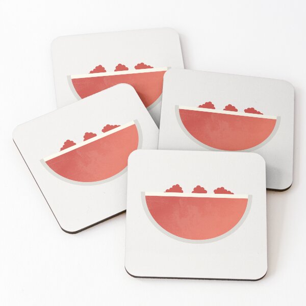 Item preview, Clover Club Cocktail Minimalist Illustration designed and sold by archetype prints.