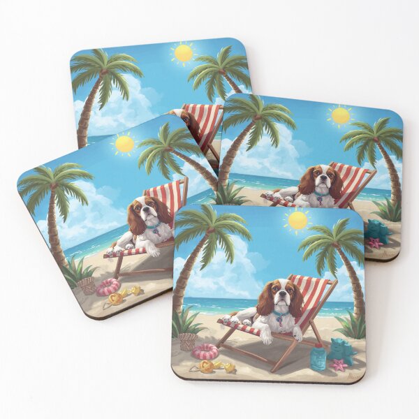 Item preview, Cavalier King Charles on vacation. designed and sold by VéVé's Place.