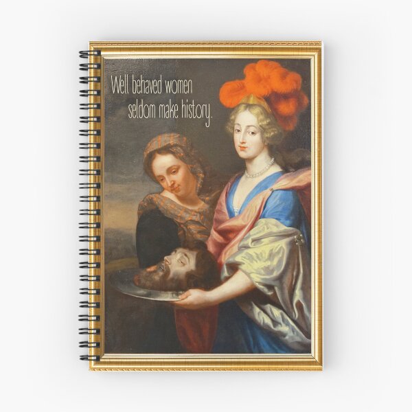 Item preview, Feminist Girlboss with Man's Decapitated Head on Platter designed and sold by Emily Clark.