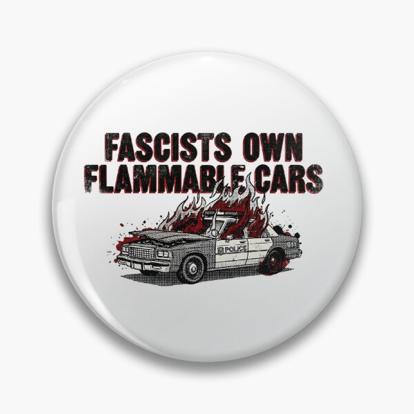 Item preview, FASCISTS Own Flammable Cars Punk Rock designed and sold by Sobari.
