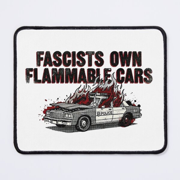 Item preview, FASCISTS Own Flammable Cars Punk Rock designed and sold by Sobari.