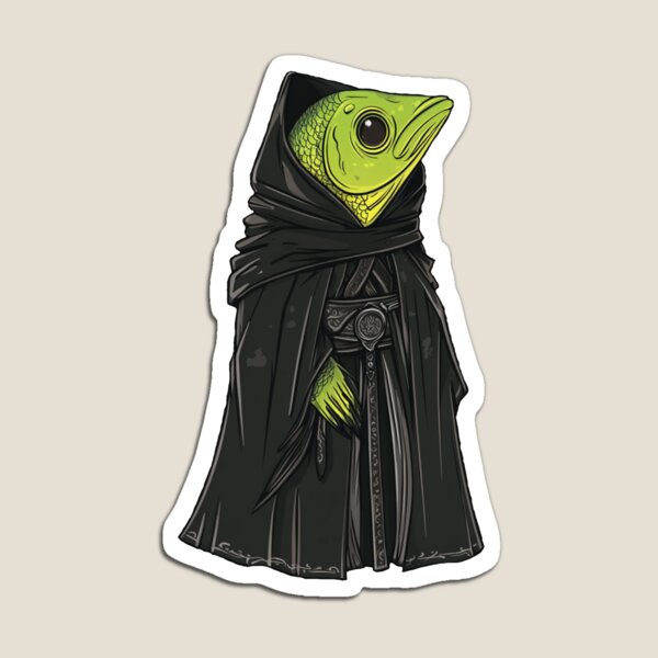 Item preview, dark mage fish designed and sold by HauntedEmporium.