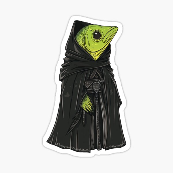 Item preview, dark mage fish designed and sold by HauntedEmporium.