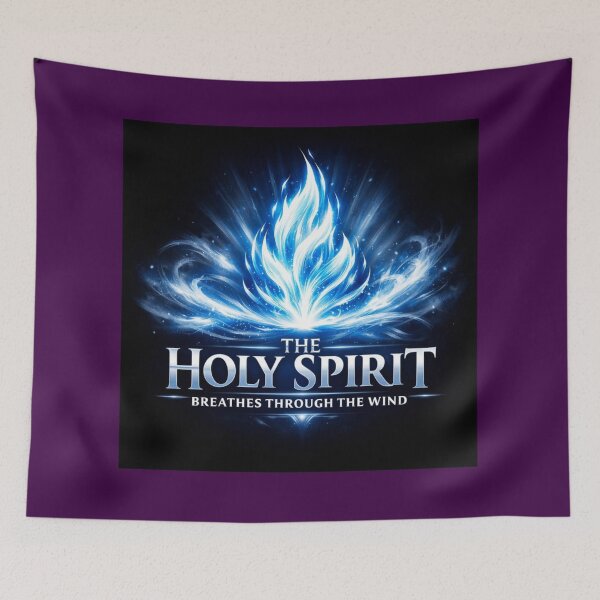 Item preview, The Holy Spirit Breathes Through the Wind designed and sold by MastersDesignNk.