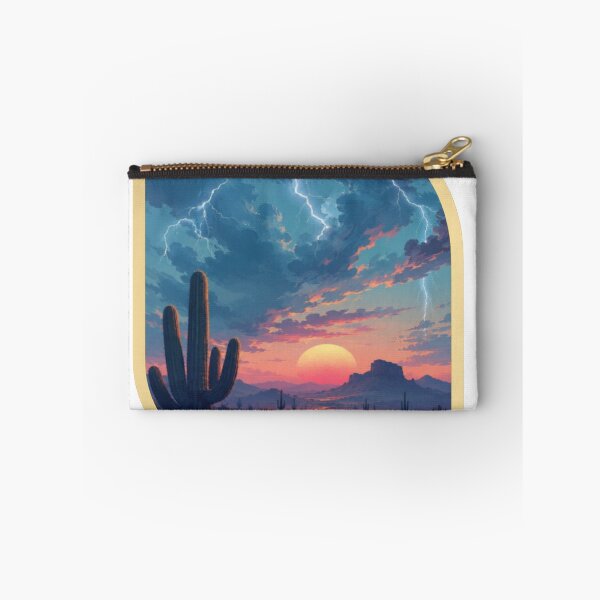 Item preview, Storm Desert Sunset Landscape Digital Art | Ray Desert designed and sold by RAYapparel.