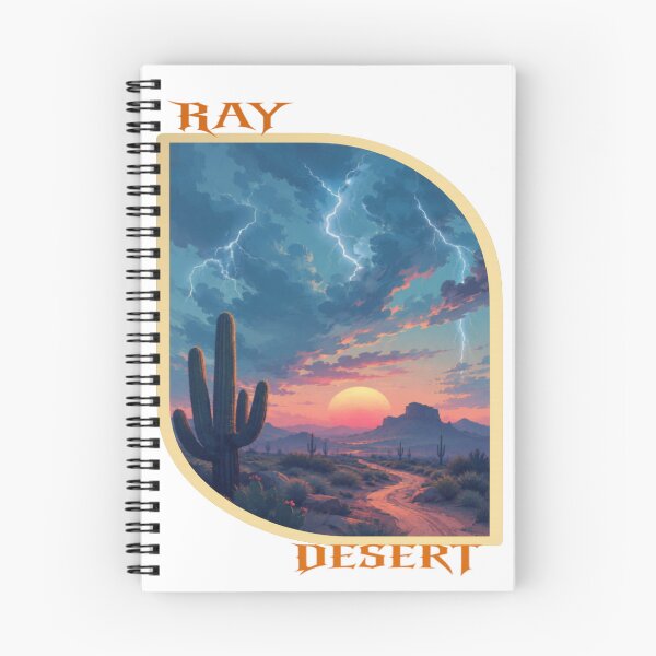 Item preview, Storm Desert Sunset Landscape Digital Art | Ray Desert designed and sold by RAYapparel.