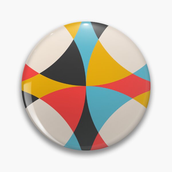 Item preview, Mid-Century Modern Geometric Pattern Retro Abstract Design designed and sold by Volt Junkies.
