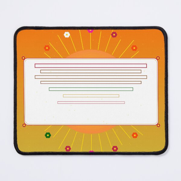 Item preview, African Positive Vibes Sunshine Flowers Joy Orange Art designed and sold by AfricanArtHub.