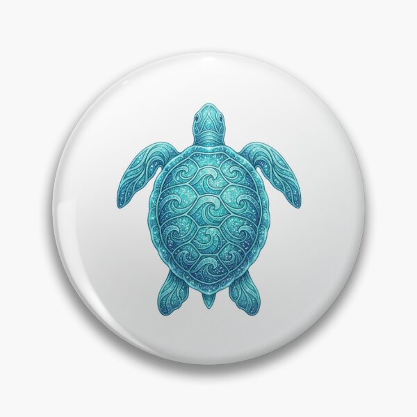 Item preview,  Blue Glitter Sea Turtle  designed and sold by SOUFIANE1991.