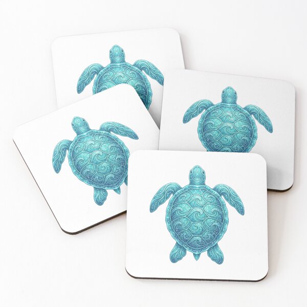 Item preview,  Blue Glitter Sea Turtle  designed and sold by SOUFIANE1991.