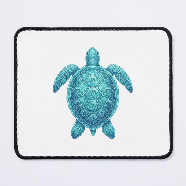Item preview,  Blue Glitter Sea Turtle  designed and sold by SOUFIANE1991.