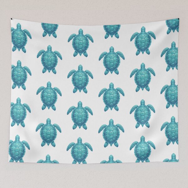Item preview,  Blue Glitter Sea Turtle  designed and sold by SOUFIANE1991.