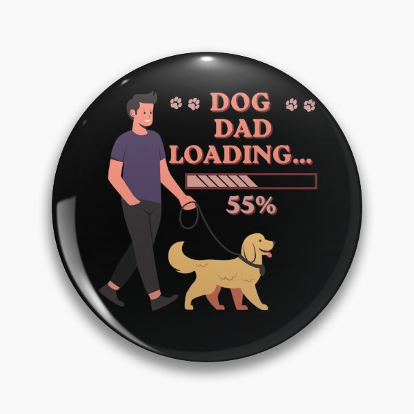 Item preview, Dogs lover dogs dad designed and sold by Kameliakate.