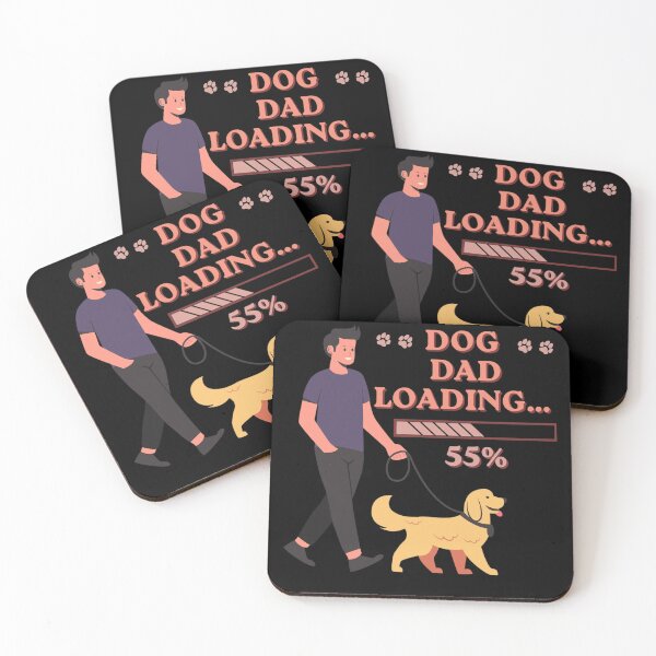 Item preview, Dogs lover dogs dad designed and sold by Kameliakate.
