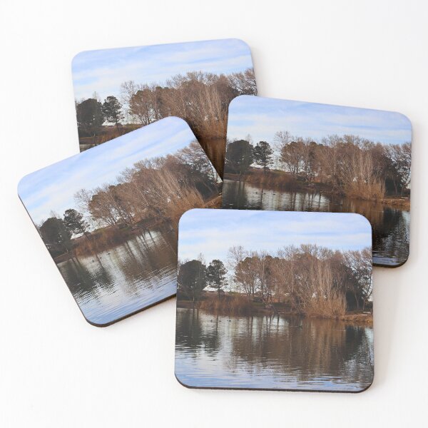 Item preview, Tranquil Lake with Bare Trees designed and sold by Phakade's Photos.