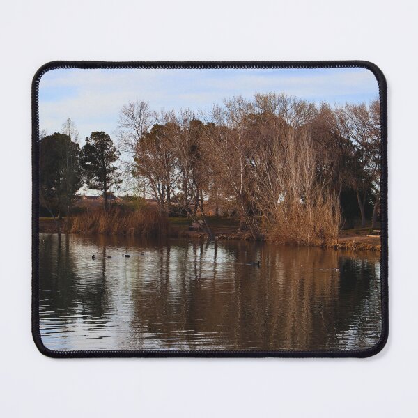 Item preview, Tranquil Lake with Bare Trees designed and sold by Phakade's Photos.