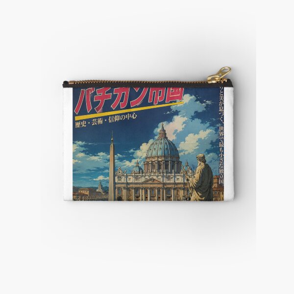 Item preview, Vintage Vatican City Retro Anime Travel Poster | Japanese 80s Style Wall Art designed and sold by ElartedeNoel.