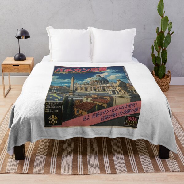 Item preview, Vintage Vatican City Retro Anime Travel Poster | Japanese 80s Style Wall Art designed and sold by ElartedeNoel.