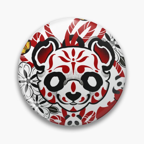 Item preview, Japanese panda mask designed and sold by 7Delamancha.