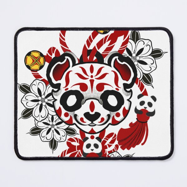 Item preview, Japanese panda mask designed and sold by 7Delamancha.
