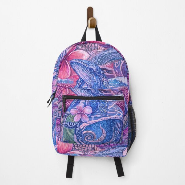 Item preview, Breaching Humpback Whale Abstract - Digital Watercolor Painting designed and sold by sunnthreads.