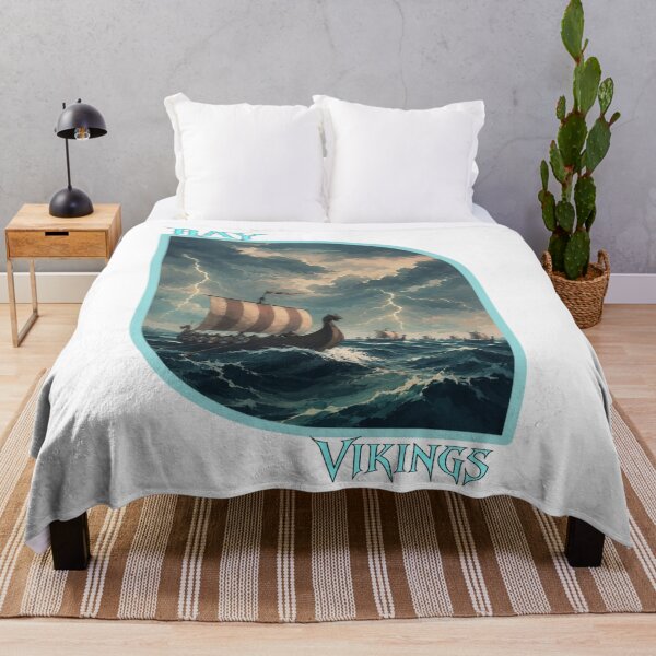 Item preview, Viking Storm Ships Digital Art | Ray Vikings designed and sold by RAYapparel.
