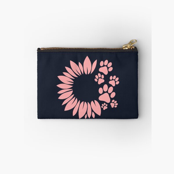 Item preview, Pink Sunflower Paw Print designed and sold by Corvoria.