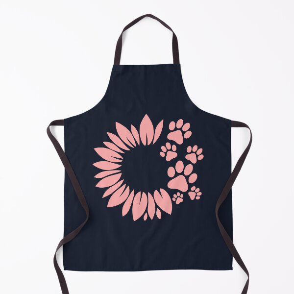Item preview, Pink Sunflower Paw Print designed and sold by Corvoria.
