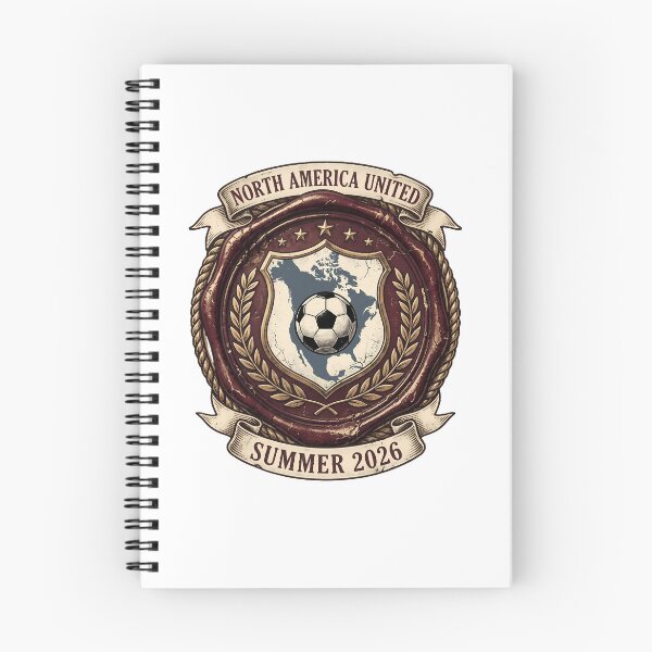 Item preview, North America United Soccer Emblem designed and sold by laughingshirts.