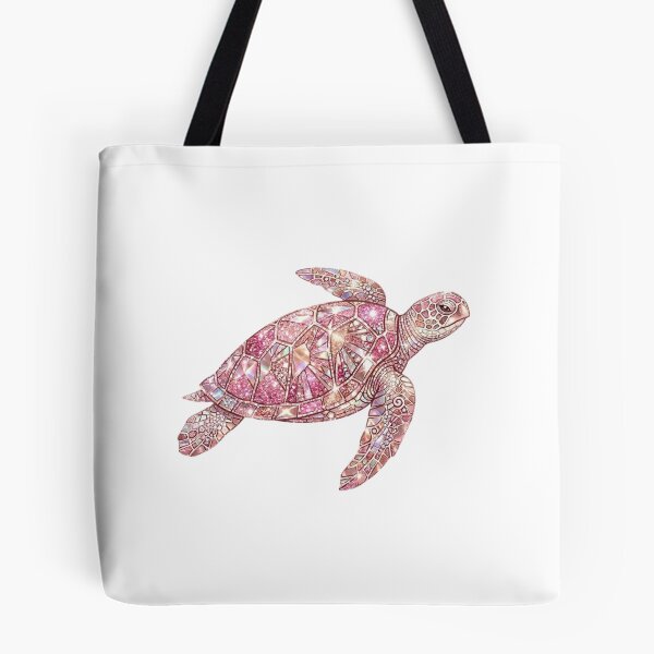 Item preview,  Glitter Pink Sea Turtle Stained Glass designed and sold by SOUFIANE1991.