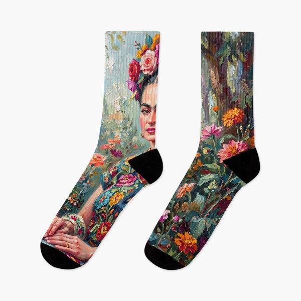 Item preview, Frida Kahlo Amidst Blossoms  designed and sold by FlowerSeller1.