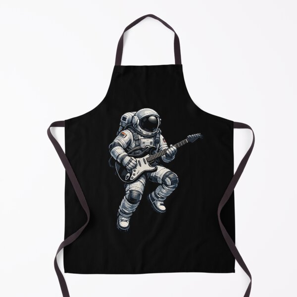 Item preview, Cosmic Guitar Astronaut Premium Space Illustration designed and sold by builtforyou.
