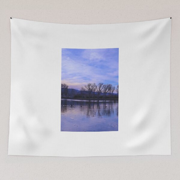 Item preview, Peaceful Lakeside at Dusk designed and sold by Phakade's Photos.