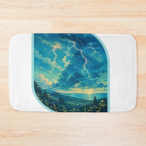Item preview, Epic Storm Landscape Digital Art | Ray Storm designed and sold by RAYapparel.