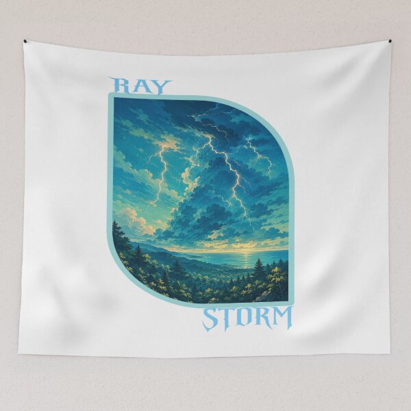 Item preview, Epic Storm Landscape Digital Art | Ray Storm designed and sold by RAYapparel.