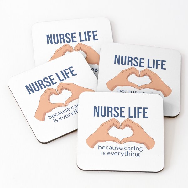 Item preview, Nurse Life Heart Hands Caring Gift designed and sold by MojaDoodles.