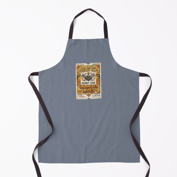 Item preview, Retro Arcade Club Admission Ticket Unlimited Lives Vintage designed and sold by RetroRewind Studio.