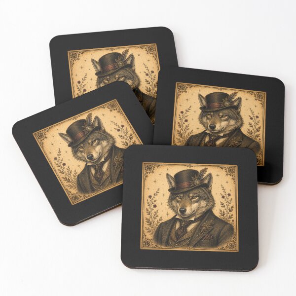Item preview, Dapper Wolf designed and sold by Midnight-Moss.