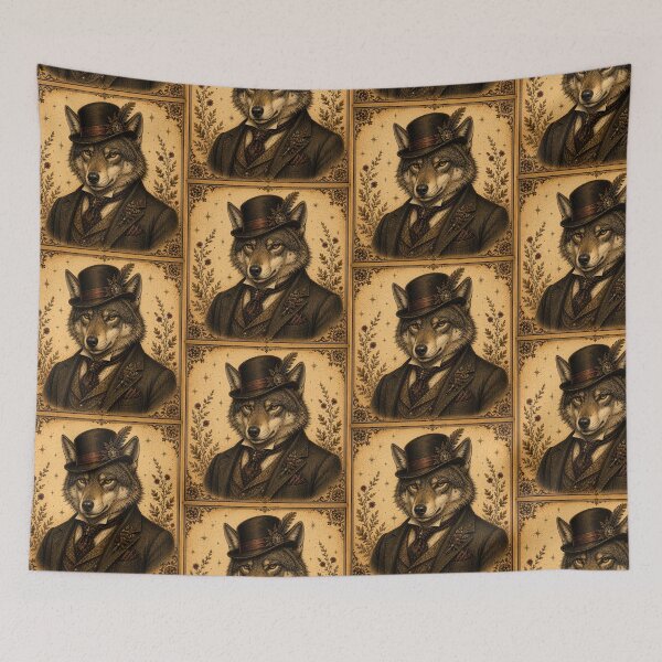 Item preview, Dapper Wolf designed and sold by Midnight-Moss.