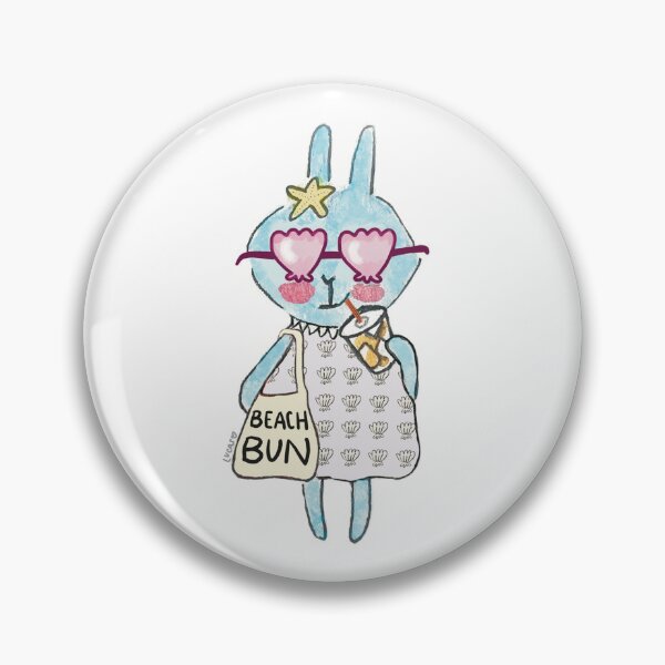 Item preview, Beachcomber Bunny with Shell Shades designed and sold by LadyLucasArt.