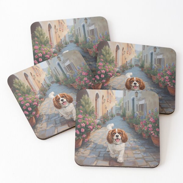 Item preview, Copy of Cavalier King Charles on a walk. designed and sold by VéVé's Place.