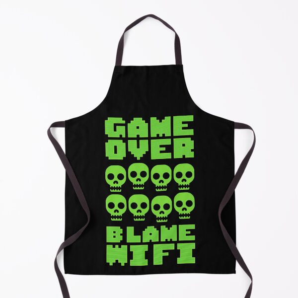 Item preview, Game Over Blame WiFi Retro Gamer designed and sold by NosandEdgy.